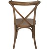 Flash Furniture Advantage Light Brown X-Back Chair X-BACK-LB